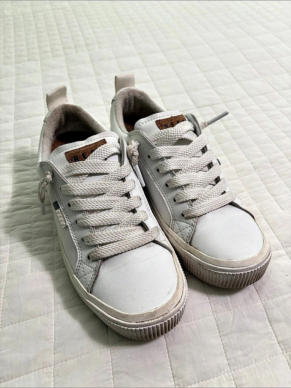 Reef Lay Day Dawn White Sneakers